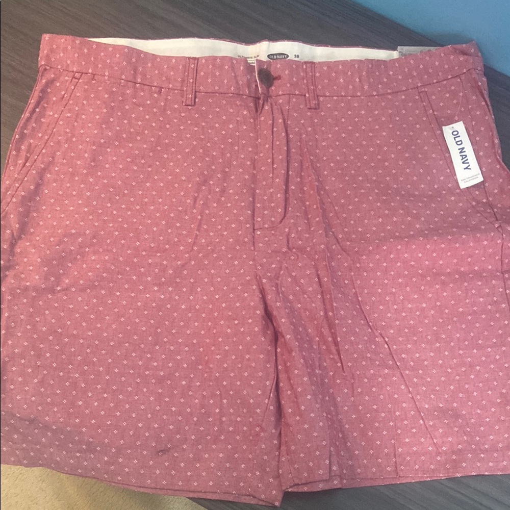 New Old Navy Men's Pink Shorts Size 38